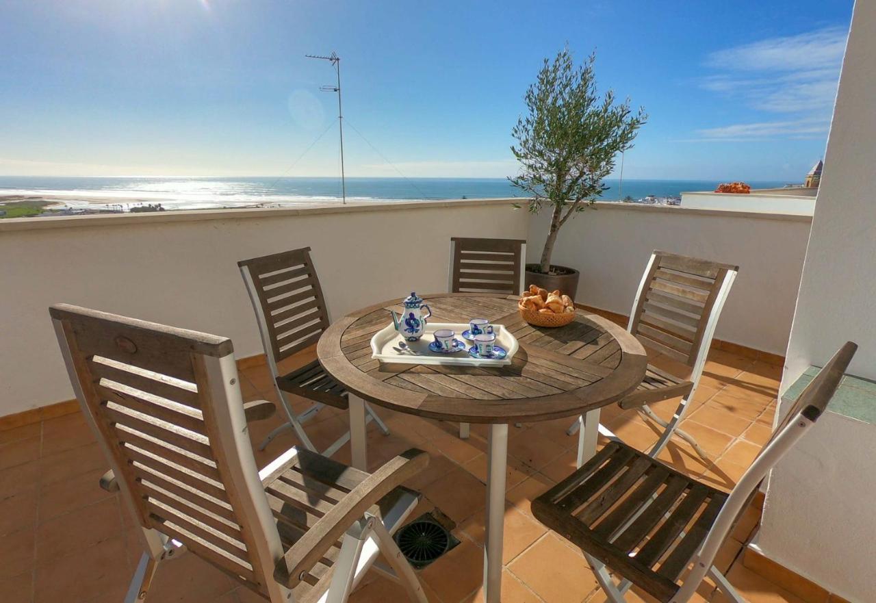 Terraza Trafalgar Apartamento Tipo Penthouse Con Enorme Terraza Y Vistas Al Mar Conil De La Frontera Ngoại thất bức ảnh