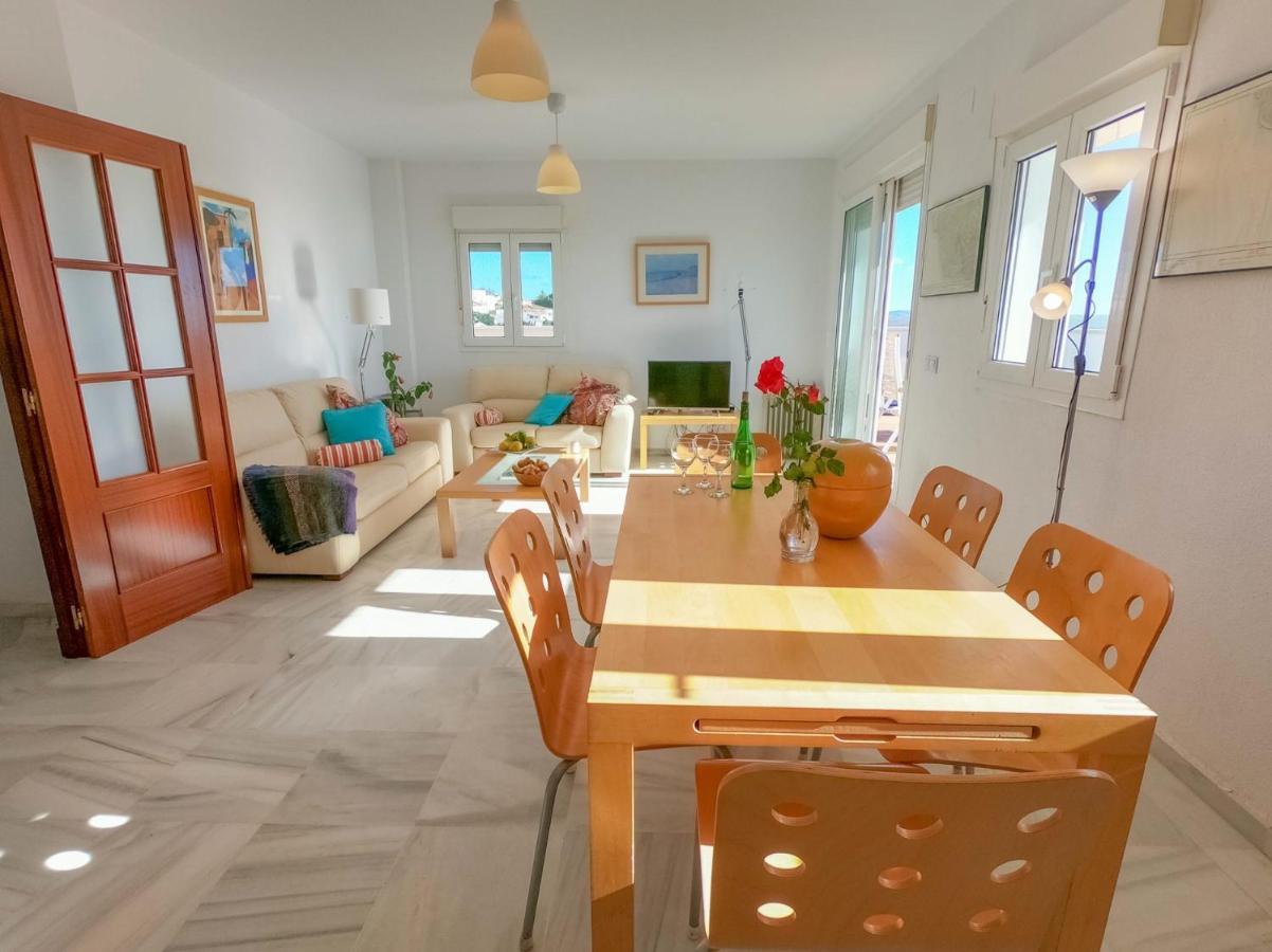 Terraza Trafalgar Apartamento Tipo Penthouse Con Enorme Terraza Y Vistas Al Mar Conil De La Frontera Ngoại thất bức ảnh